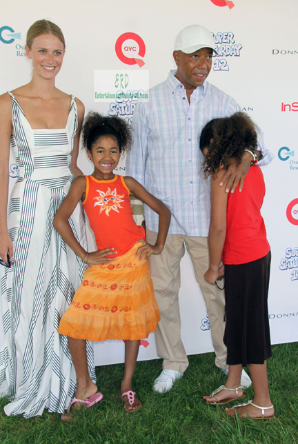 russell simmons girlfriend. Russell Simmons, his children