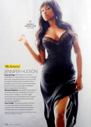 Jennifer Hudson is showing of her new body for Instyle and People magazines