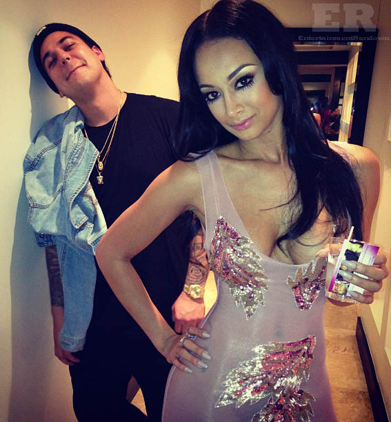 Draya Michele Rob Kardashian Birthday 2013