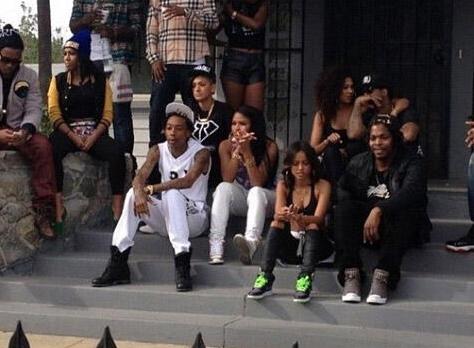 Cassie Wiz Khalifa Karrueche Paradise Video Shoot