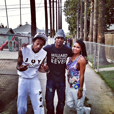 Cassie Wiz Khalifa Paradise Video Shoot