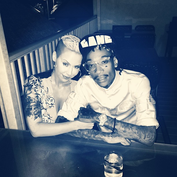 Snapshots Amber Rose Celebrates Th Birthday With Wiz Khalifa Entertainment Rundown